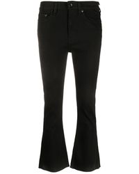 Rag & Bone Flared Jeans - Zwart