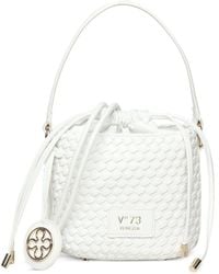 V73 - Logo-Print Bucket Bag - Lyst