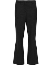 Semicouture - Cropped Skinny Broek - Lyst