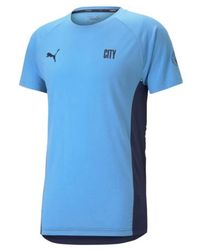 PUMA - Manchester City Crew-Neck T-Shirt - Lyst