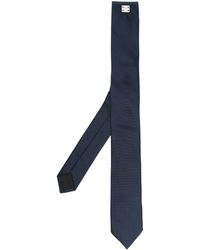 Givenchy - Cravate en soie à plaque logo - Lyst