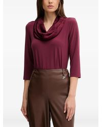 Joseph Ribkoff - Cowl-Neck Top - Lyst