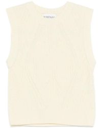 Bompard - Ribbed Sleeveless Vest - Lyst