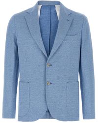 Barba Napoli - Dynamic 201 Houndstooth-Patterned Blazer - Lyst