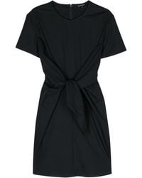 Emporio Armani - Round-neck T-shirt Minidress - Lyst