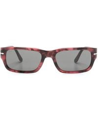 Persol - Adrien Rectangle-Frame Sunglasses - Lyst