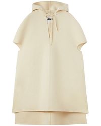Jil Sander - Hooded Cape - Lyst