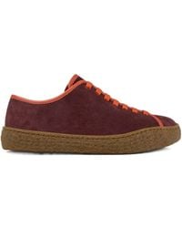 Camper - Peu Terreno Suede Lace-Up Sneakers - Lyst