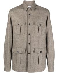 Boglioli - Plaid-Check Virgin Wool Shirt - Lyst