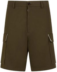 Marni - Cargo-Shorts aus Gabardine - Lyst