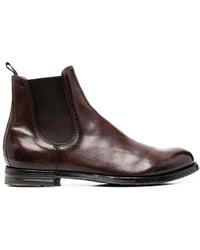 Officine Creative - Anatomia Leather Chelsea Boots - Lyst