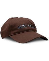 Rag & Bone - Cappello Da Baseball Con Ricamo New York - Lyst