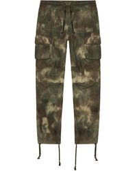 John Elliott - Camouflage Tie-dye Cargo Pants - Lyst