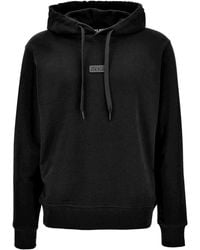 Versace Jeans Couture - Drawstring-Hood Sweatshirt - Lyst