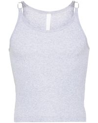 Dion Lee - Wire Strap Organic Cotton Tank Top - Lyst