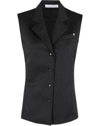 Helmut Lang - ジャカード サテンベスト - Lyst
