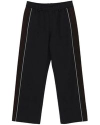 CROQUIS - Straight Knitted Casual Trousers - Lyst