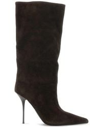 Jeffrey Campbell - Give It Pointed-Toe Suede Boots - Lyst
