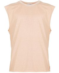 Amir Slama - Logo-Appliqué Tank Top - Lyst