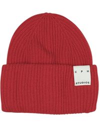 COPENHAGEN - Bonnet Côtelé À Patch Logo - Lyst