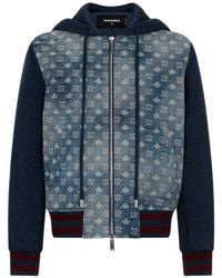 DSquared² - Vest Met Rits En D2-Monogram - Lyst