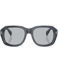 Brunello Cucinelli - Geometric-Frame Sunglasses - Lyst