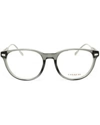 COACH - Brille Mit Rundem Gestell - Lyst