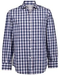 Brunello Cucinelli - チェック シャツ - Lyst