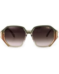 Cazal - Geometric-Frame Sunglasses - Lyst