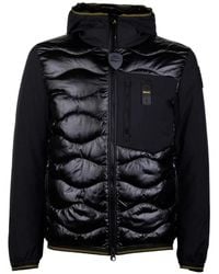 Blauer - Quilted Hooded Jacket - Lyst