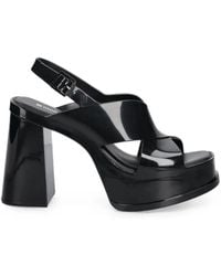 Melissa - Dance Platform Crossover-Strap Pumps - Lyst