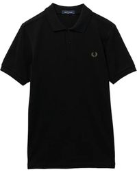 Fred Perry - Logo-Embroidered Short-Sleeve Polo Shirt - Lyst