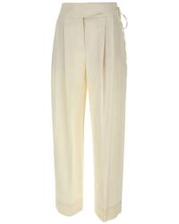 BOSS - Pleated Trousers - Lyst
