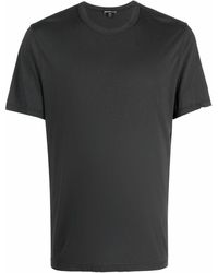 James Perse - Short-sleeved Cotton T-shirt - Lyst