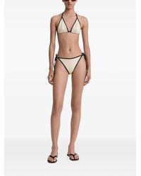 TOTEME - Stripe Tie Bikini Top - Lyst