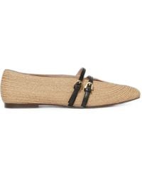 Coccinelle - Risako Buckle-Strap Ballet Flats - Lyst