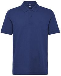 BOSS - Pallas Cotton-Piqué Polo Shirt - Lyst