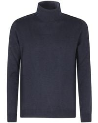 Roberto Collina - Roll-Neck Knitted Sweater - Lyst
