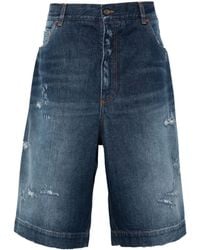 Dolce & Gabbana - デニムショーツ - Lyst