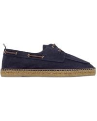 Castañer - Suede Lace-Up Espadrilles - Lyst