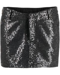 ROTATE BIRGER CHRISTENSEN - Ladies Sequin Twill Mini Skirt, Brand Size 38 (Us - Lyst