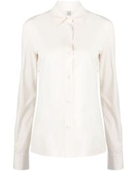Totême - Button-up Long-sleeve Shirt - Lyst