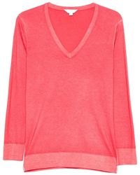 Malo - V-Neck Cashmere Sweater - Lyst