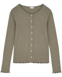 Skall Studio - Edie Cotton Cardigan - Lyst
