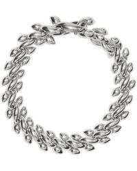 Burberry - Spare-chain Silver Bracelet - Lyst