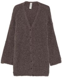 Private 0204 - Bouclé-Knit V-Neck Cardigan - Lyst
