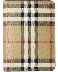 Burberry - Ls Passport Cover Dfc - Lyst