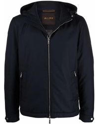 Moorer - Zip Rain Jacket - Lyst