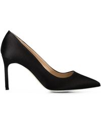 Manolo Blahnik - Bb Pumps Aus Satin - Lyst