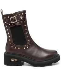Cult - Grace Studded Buckled Boots - Lyst